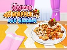 Yummy Waffle Ice Cream Online